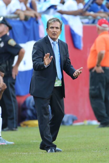 El técnico colombiano Jorge Luis Pinto.