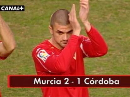 Murcia, 2 - Córdoba, 1