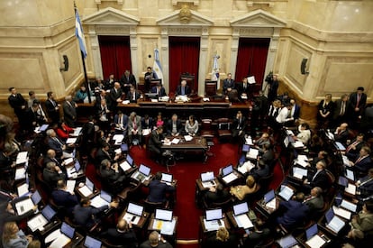 El Senado de Argentina, en una foto de archivo.