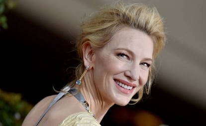 La actriz Cate Blanchett en la gala de los Globos de Oro,el pasado 6 de enero, en Los Ángeles.