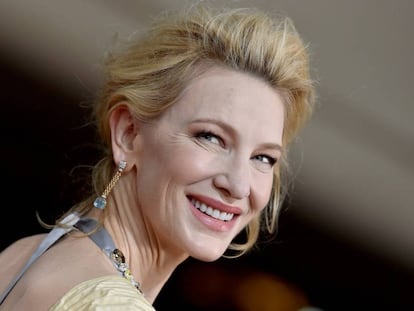 La actriz Cate Blanchett en la gala de los Globos de Oro,el pasado 6 de enero, en Los Ángeles.