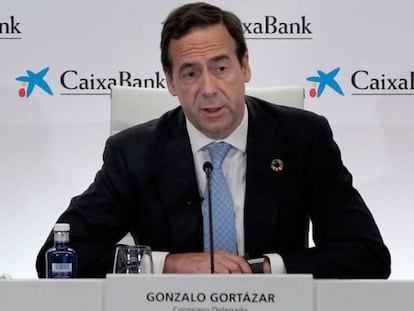 Gonzalo Gortázar, consejero delegado de CaixaBank.