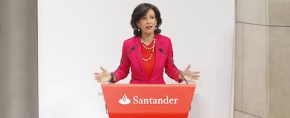 Ana Botín, presidenta de Banco Santander.