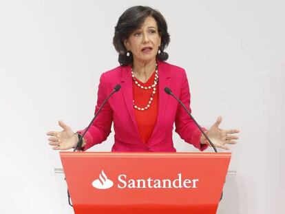 Ana Botín, presidenta de Banco Santander.