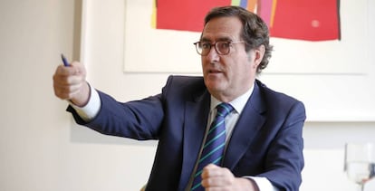 José Antonio Garamendi, presidente de la patronal CEOE.