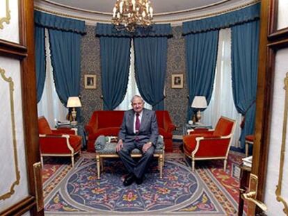 David Rockefeller, el jueves en Madrid, adonde vino a presentar sus memorias.