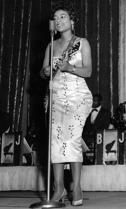 La cantante y productora Sylvia Robinson.