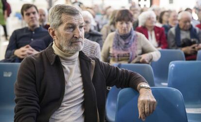 Julio rodriguez, en la celebración del 40 aniversario de la creacion de la Federación Regional de Asociaciones de Vecinos de Madrid.