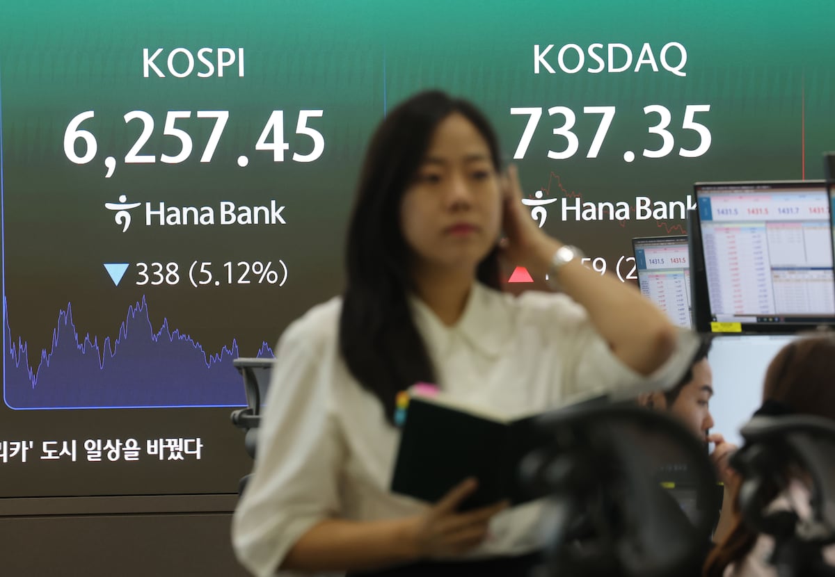 La montaña rusa de la Bolsa coreana atrapa al pequeño inversor