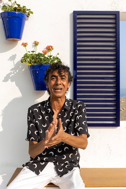 Tomasito, el 28 de junio en el Balneario del Carmen, en Málaga.