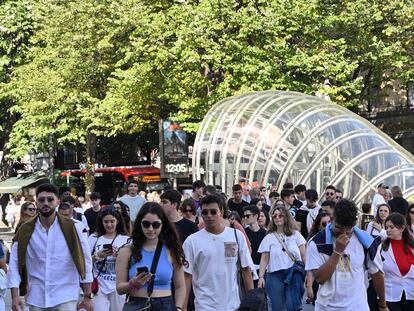 Plaza Circular de Bilbao.