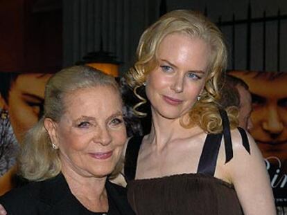 Lauren Bacall y Nicole Kidman