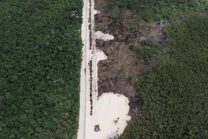 A view of Lakam Ha, a tourism development project in Cozumel, as seen on January 23, 2022.