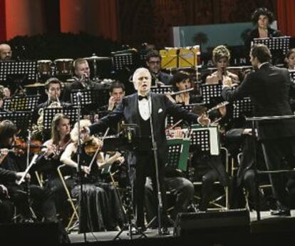 Carreras on stage this summer in Barcelona.