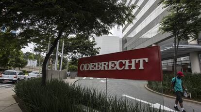 A sede da empreiteira Odebrecht em São Paulo