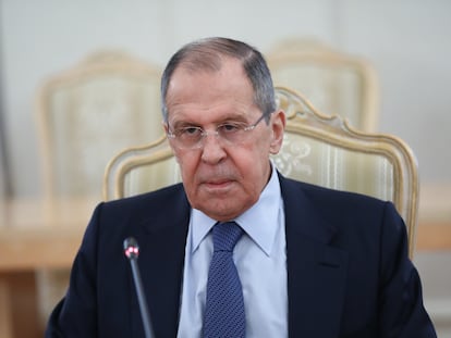 Sergei Lavrov, ministro de Exteriores de Rusia, el pasado 16 de abril en Moscú.