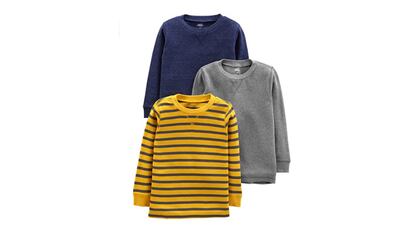 Pack de camisetas térmicas estilo sudadera, varios colores