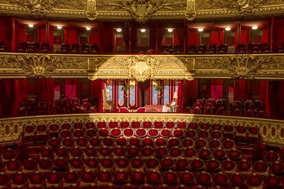 Palco de honor palais garnier