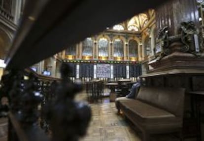 Vista del Palacio de la Bolsa de Madrid