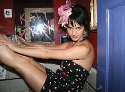 La cantante californiana Katy Perry, invitada estrella del Costa Pop 2009.