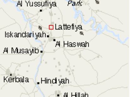 Lattefiya, al sur de Bagdad