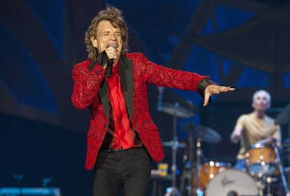 Los Rolling Stones en concierto el pasado año en el circuito de Indianapolis