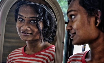 Archana tiene 19 años y vive en el hogar de acogida para la comunidad transgénero del distrito de Ernakulam, en la ciudad india de Kochi del estado de Kerala.