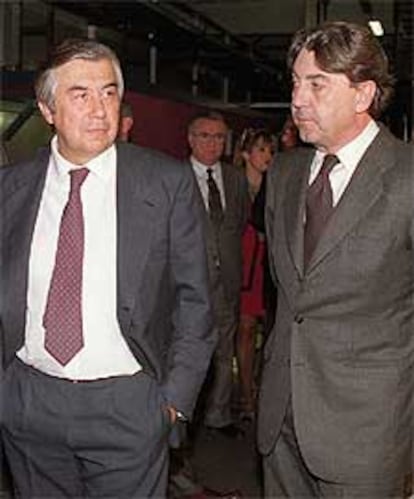 Alberto Alcocer (a la izquierda) y Alberto Cortina, en una foto de archivo.