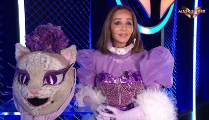 Isabel Preysler, participando en el programa 'Mask Singer', de Antena 3.