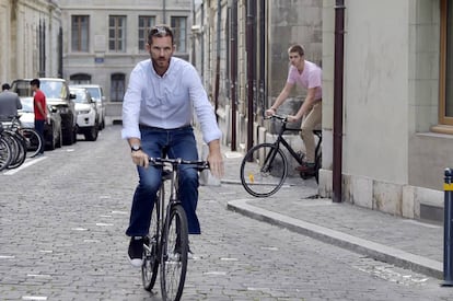 Iñaki Urdangarin, por las calles de Ginebra.