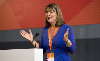 La directora ejecutiva de Easyjet, Carolyn McCall.