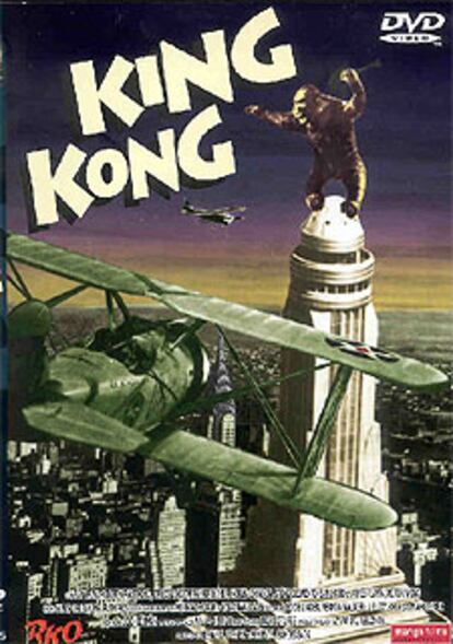 Cartel anunciador de la película &#39;King-Kong&#39;.