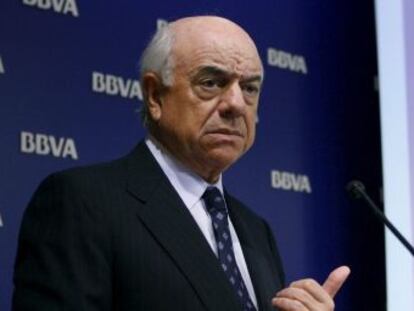 El presidente del BBVA, Francisco Gonz&aacute;lez. 