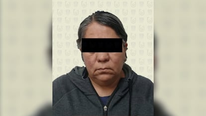 Ficha de detención de María de los Ángeles Ramírez.