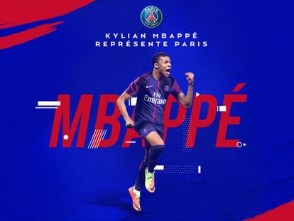 Oficial: Mbappé ficha por el PSG