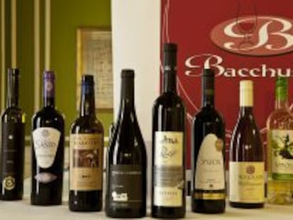 Los vinos premiados con el oro en Bacchus 2014.