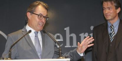 El presidente catalán, Artur Mas, este viernes.