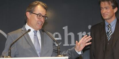 El presidente catal&aacute;n, Artur Mas, este viernes.