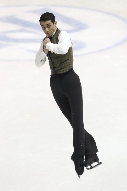 En el Campeonato de Europa de 2013, en Zagreb, Javier Fernández se convirtió en el primer español que conseguía una medalla. Fue el primero de sus tres oros consecutivos, muestra de su absoluta superioridad en el patinaje continental.