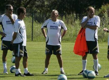 De izquierda a derecha, Massimo Neri, Fabio Capello, Italo Galbiati, Toni Grande y Franco Tancredi.