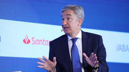 Víctor Iglesias. Consejero delegado de Ibercaja, en el foro Creo de CincoDías.