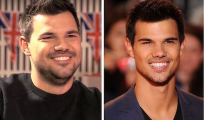 El cambio físico de Taylor Lautner.