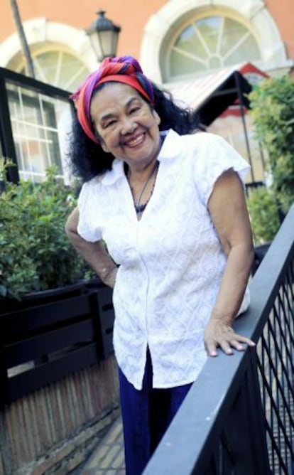 La cantante colombiana Totó la Momposina.