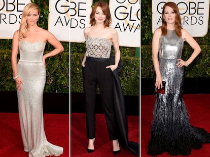 La alfombra roja de los Globos de Oro 2015