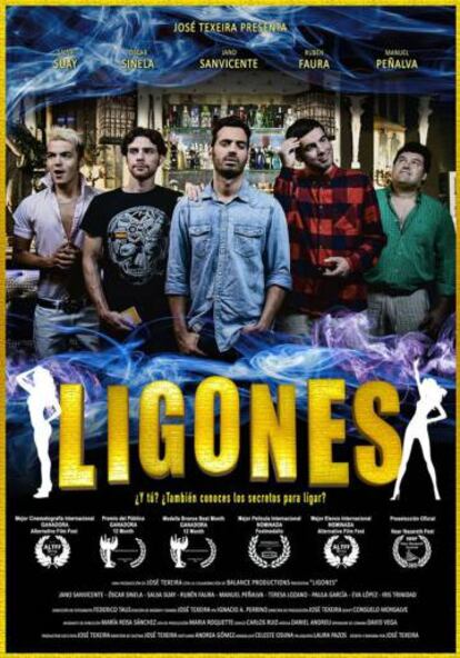 Cartel de la película 'Ligones'.