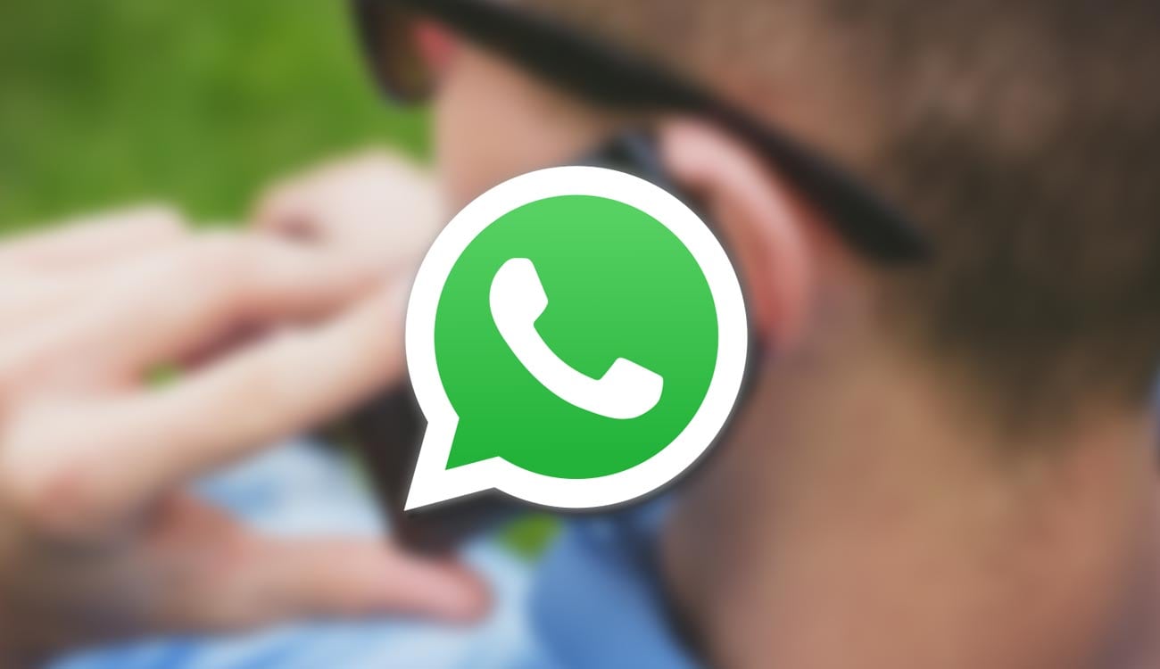 Logo de WhatsApp con fondo de llamada