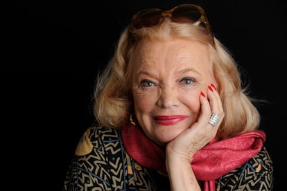 Gena Rowlands posa para un retrato en West Hollywood de Los Ángeles (California), el 4 de diciembre de 2014.