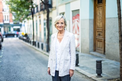 La presidenta del Consejo Superior de los Colegios de Arquitectos de España, en Madrid.