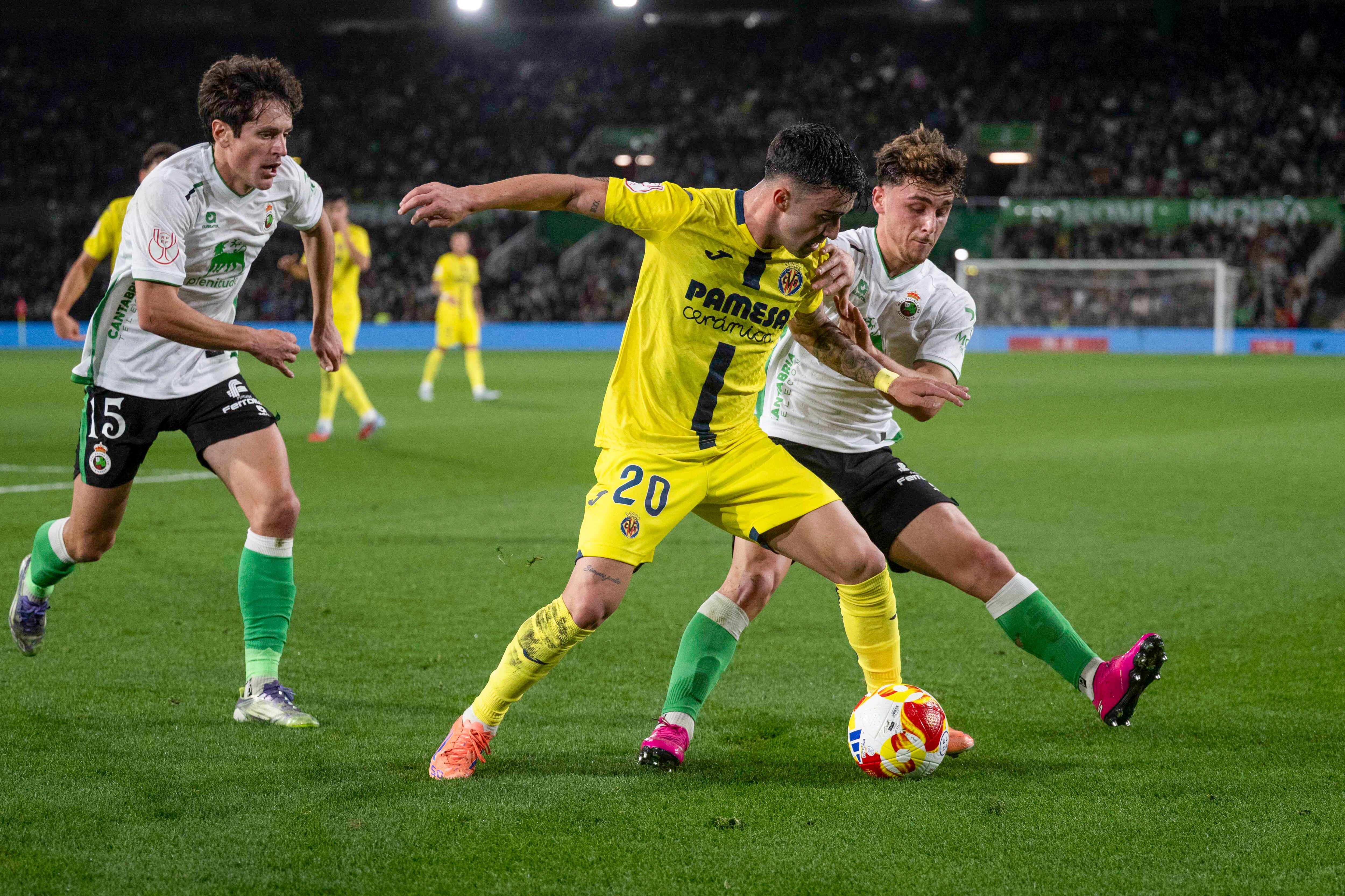 El Villarreal se despide de la Copa en El Sardinero