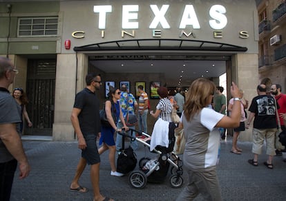 Los cines Texas en su inauguración, en 2014.